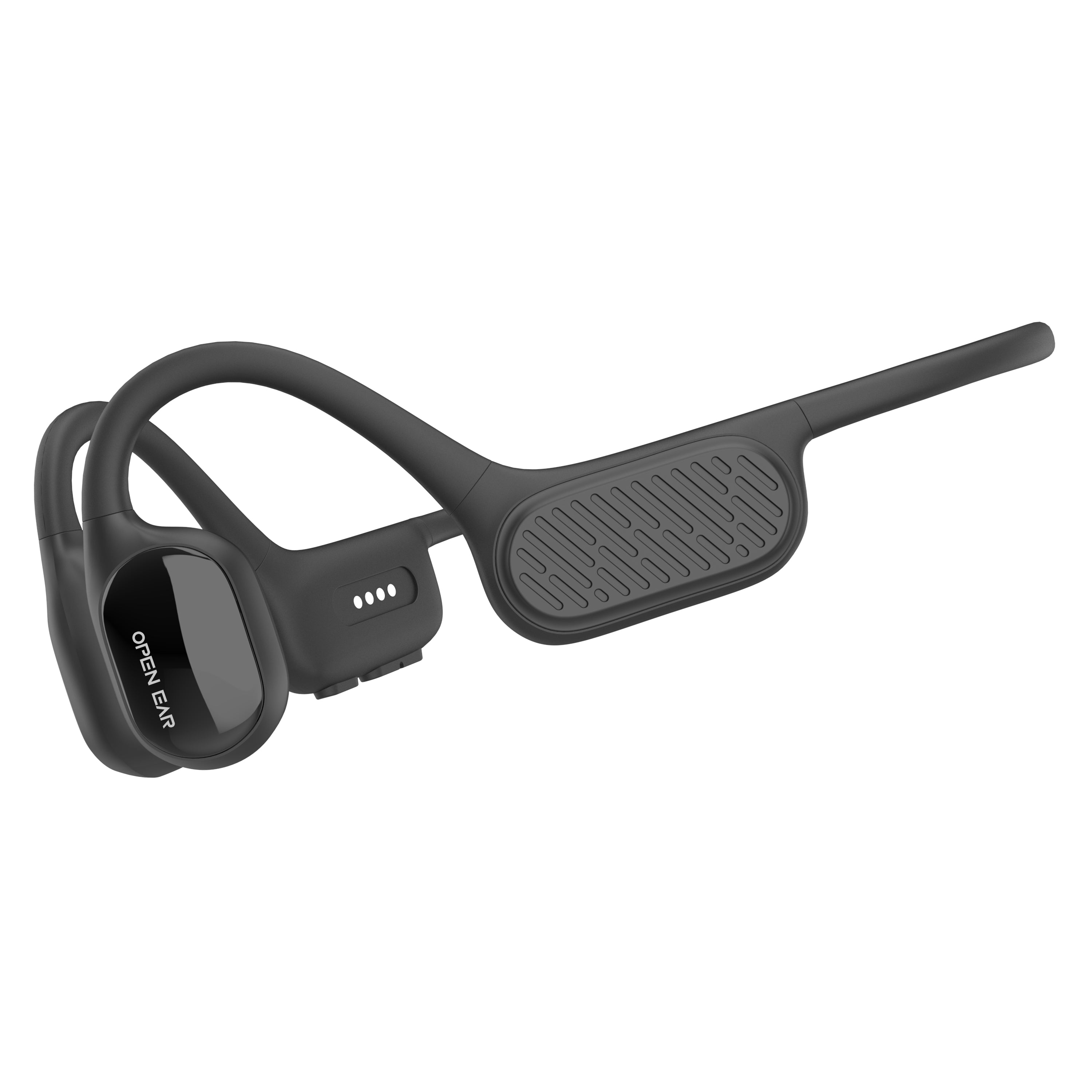 Open ear F1 Bone Conduction IP68 Enhanced Bass Headphone with 32GB Memory - Black