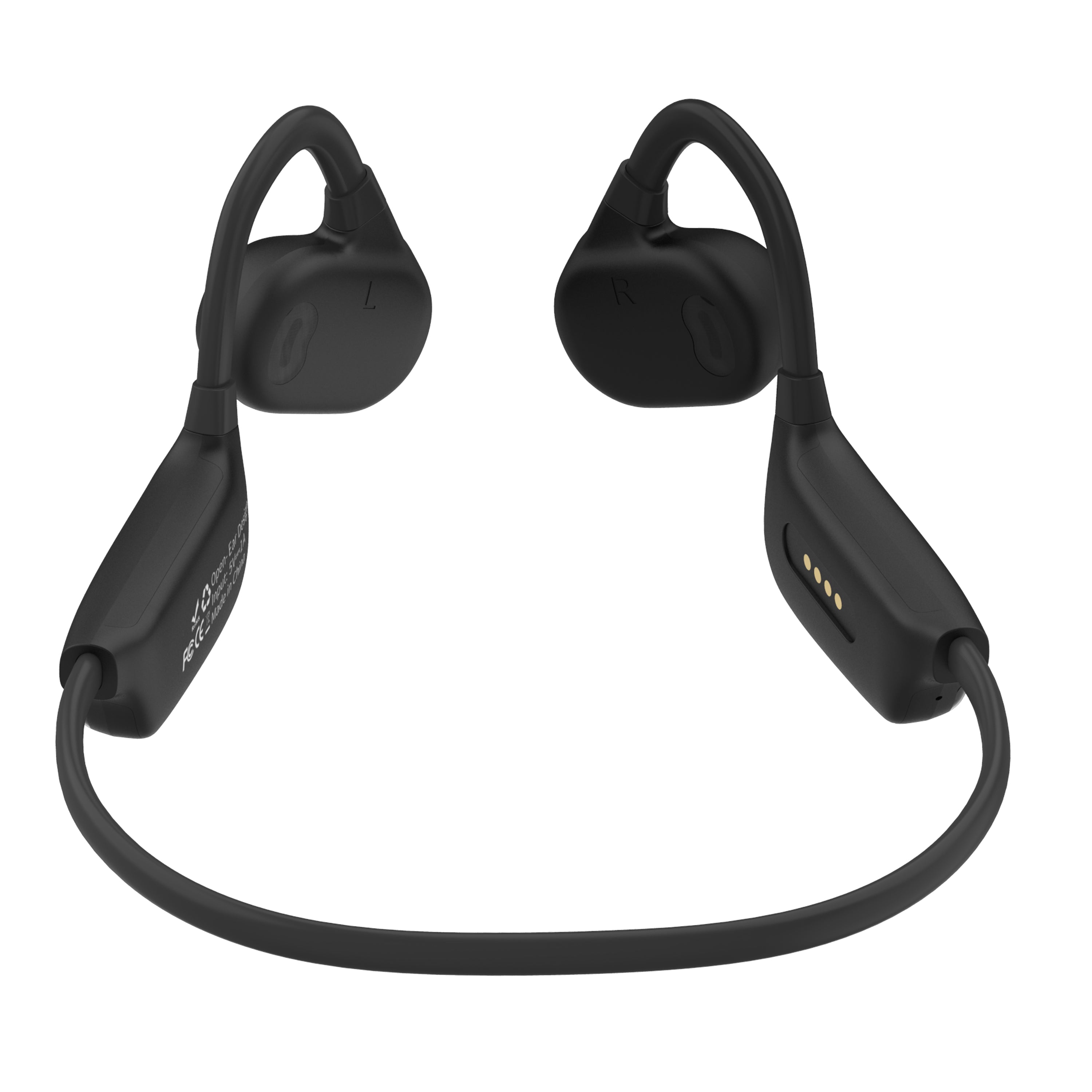 Open Ear Septette Air Directional Bone Conduction Headphone - Black