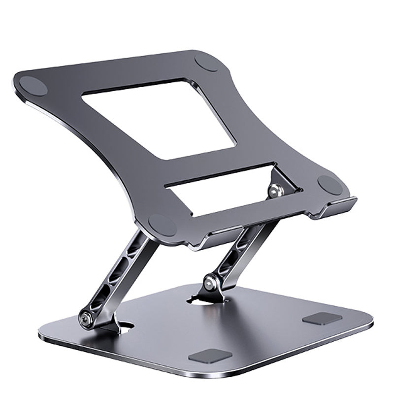 Adjustable Non Swivel Laptop Stand for up to 17" Laptops - Grey