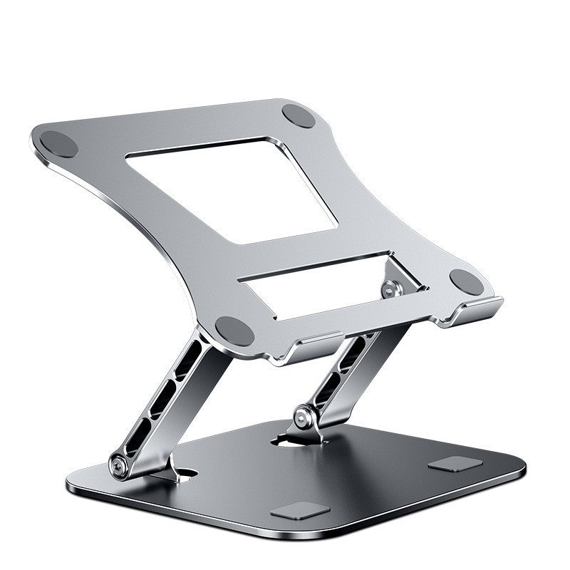 Adjustable Non Swivel Laptop Stand for up to 17" Laptops - Silver