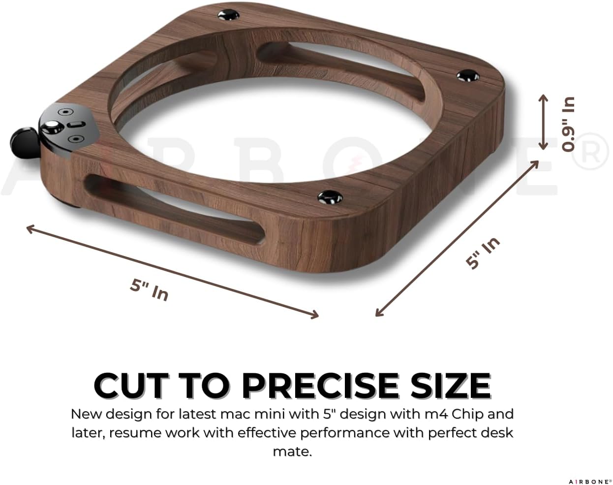 Macoak Compact - Mac Mini Desk Stand